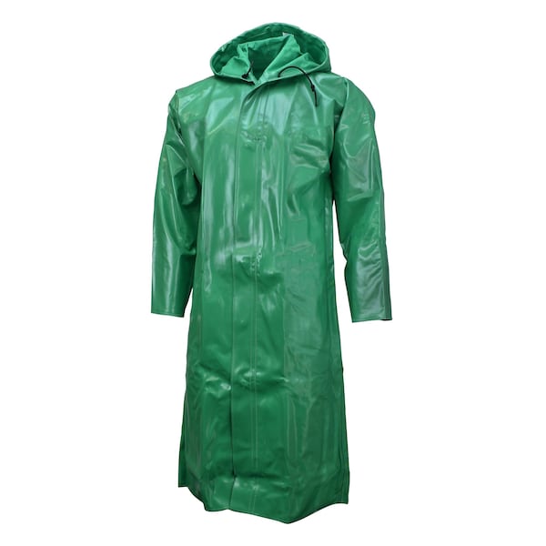 Outerwear Chem Shield 96 Series Coat w/Hd-Green-3X